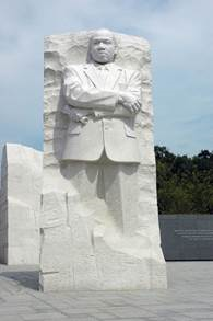 Dr. MLK Jr statue 