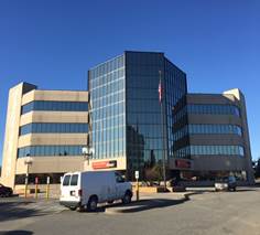 We are officially located in the Wells Fargo Bank Building at 1500 W. Benson Blvd. 