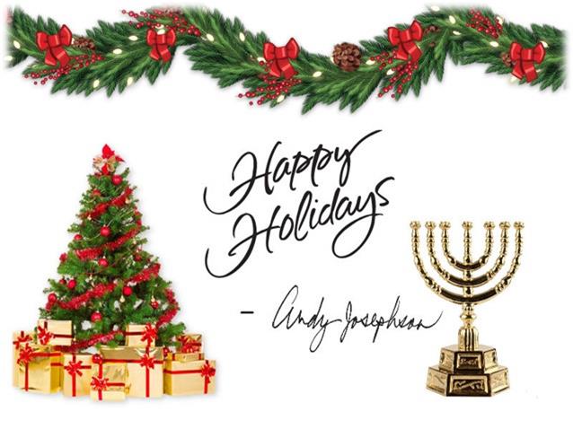 Happy Holidays from Rep. Josephson!