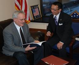 with Senator Paskvan