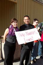 Showing support for Alaska Schools, Teachers and Students