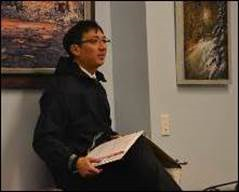 Working in my Kuspuk!