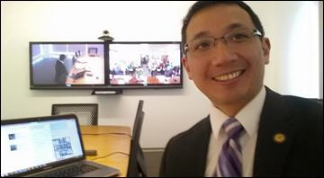 Last week: Participating in the Fairbanks Meeting from Anchorage.