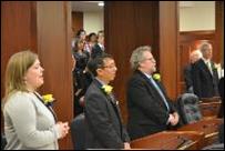 The governor called us down to Juneau for a special session