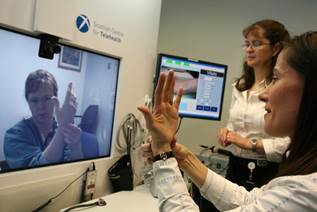 Telehealth in action – technology offering new tools to health providers (Google images).