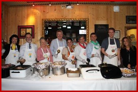 Rep. Kito III served at the Thanksgiving in March fundraiser for the local food bank 