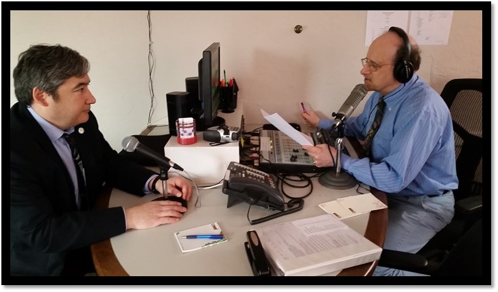 Chatting with Pete Carran on KINY’s Action Line about the Alaska Legislature.