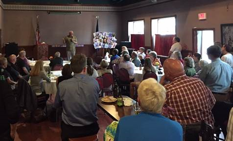 June 30, 2015: Richard Svobodny’s retirement celebration. Senator Egan and I presented him with his legislative citation.