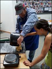 Thanks to Shepherd of the Valley Lutheran Church for including me in their kids cooking lunch.