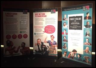 July 26, 2016: Shakespeare’s First Folio exhibited at the new Father Andrew P. Kashevaroff State Library, Archives & Museum.