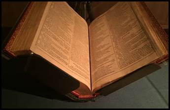 July 26, 2016: Shakespeare’s First Folio exhibited at the new Father Andrew P. Kashevaroff State Library, Archives & Museum.