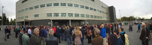 September 10: Opening of the UAA Engineering & Industry Building.