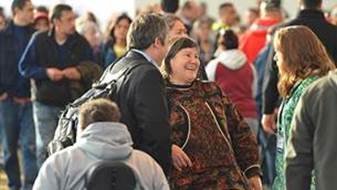 Oct. 15-17: AFN Convention in Anchorage. Visiting with old friends, enjoying vibrant performances, and hearing from Alaskans from across the state.