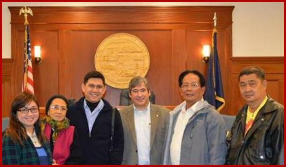 Rep. Kito III gave a tour of the Capitol to the visiting delegation from Juneau’s sister city Kalibo, Philippines.