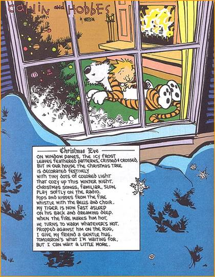 Calvin & Hobbes Christmas Eve