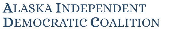 ALASKA INDEPENDENT DEMOCRATIC COALITION logo