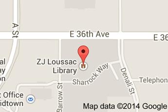 Z.J. Loussac Library at 3600 Denali St. in Anchorage