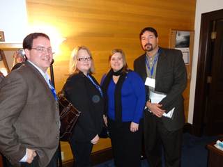 Members of the Alaska Chamber stopped by for a visit to advocate for a strong business climate, something I am working to achieve. See my new bill on business development in Alaska.