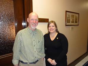 Last week, Clark Pelz of Airport Heights was in Juneau lobbying for the Alaska Botanical Garden.