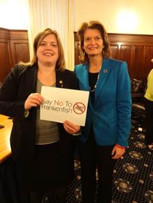 US Senator Lisa Murkowski supports the fight against Frankenfish!