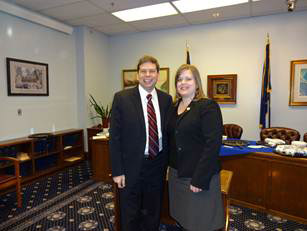 Senator Begich came to Juneau last week. We had a few moments to talk about Frankenfish. It’s always a pleasure to visit with Senator Begich. 