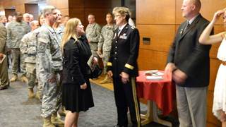 I attended the historic ceremony promoting Catherine Jorgensen to Brigadier General for the Alaska Army National Guard, the first woman to ever hold this position