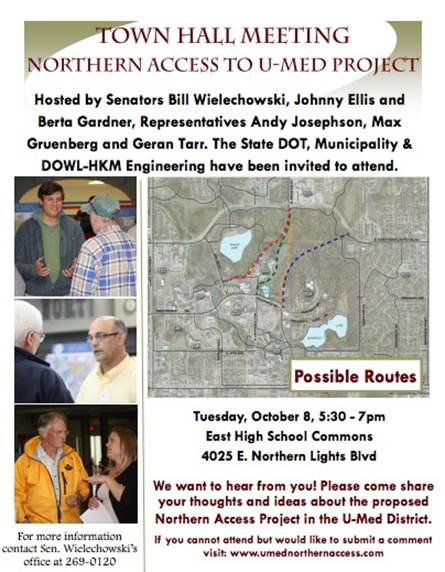 Town Hall Meeting Flyer
