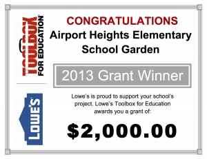 Congratulations Airport Heights Elementary