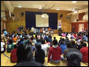 Airport Heights ceremony