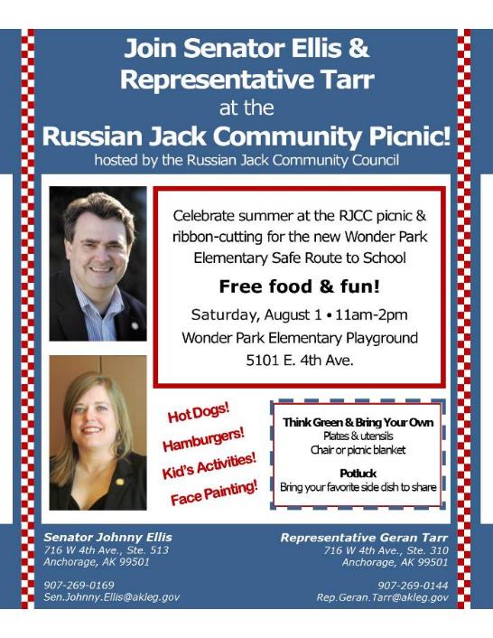 Russian Jack Picnic flyer