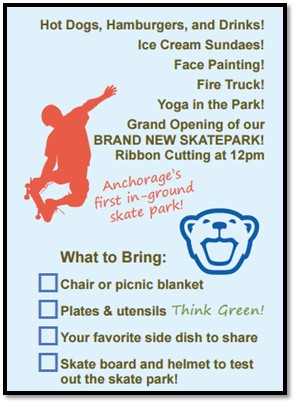 Skatepark Ribbon Cutting