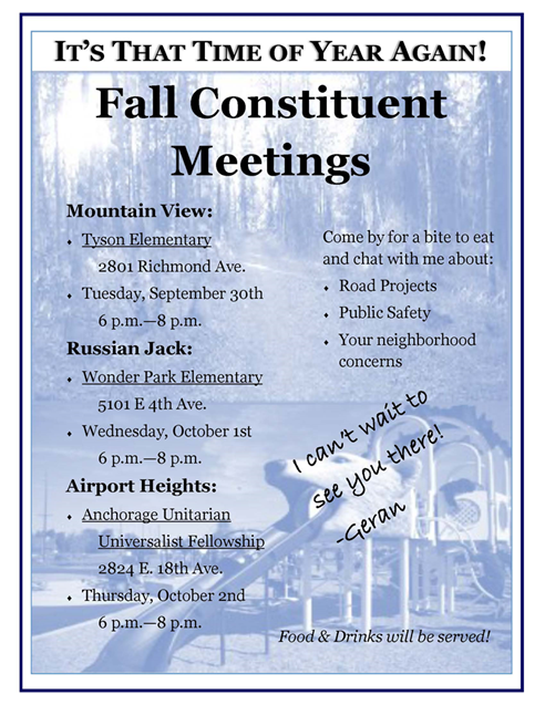Constituent Meetings