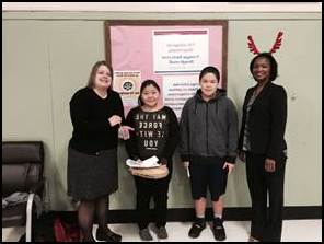 Rep. Tarr was the guest Elder at the Alaska Native Cultural Charter School