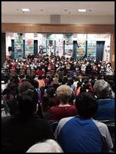Scenes from Tyson Elementary Winter Assembly where the students sang their hearts out! It was awesome!!