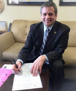 Proudly voting by mail!