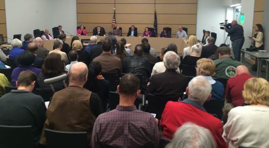 It was a packed house at Thursday?s hearings put on by the House Independent Democratic Coalition and Senate Democrats.